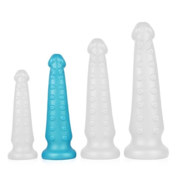 Gode Tentakel M 23 x 5.5cm Bleu