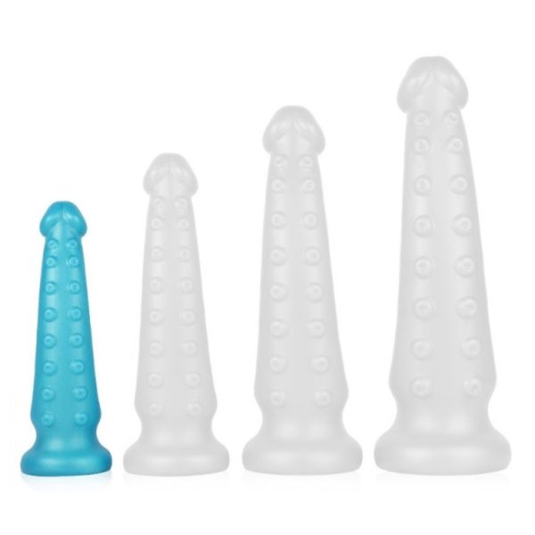 Gode Tentakel S 19 x 4.5cm Bleu