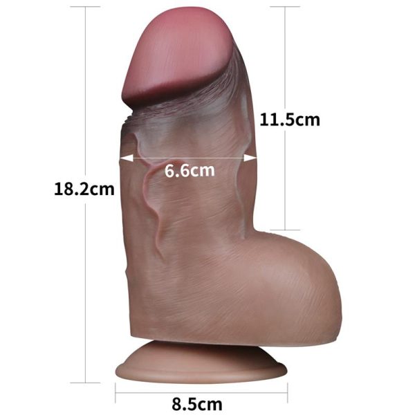 Gode ThickUp Nature Cock 12  x6.5cm Latino – Image 10
