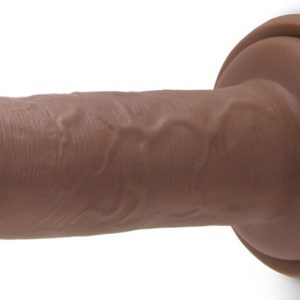 Gode Uncut Cock Prowler 15 x 4.5cm Marron