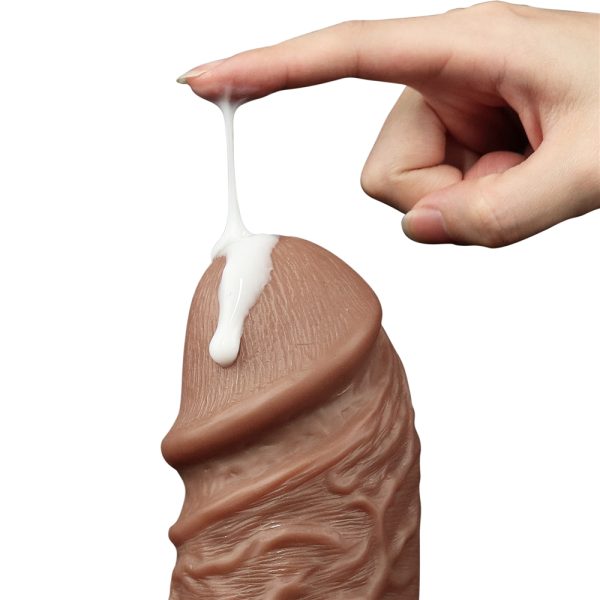 Gode vibrant Chubby Dildo 23 x 6.5 cm Marron – Image 8