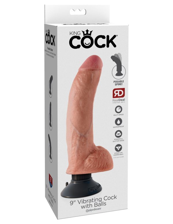 Gode vibrant courbe king Cock 19 x 5.7 cm Chair – Image 2
