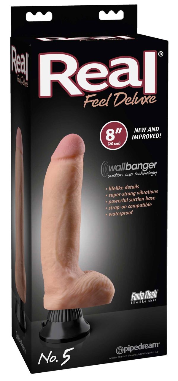 Gode vibrant Feel Deluxe N°5 - 17.5 x 5.2cm – Image 2