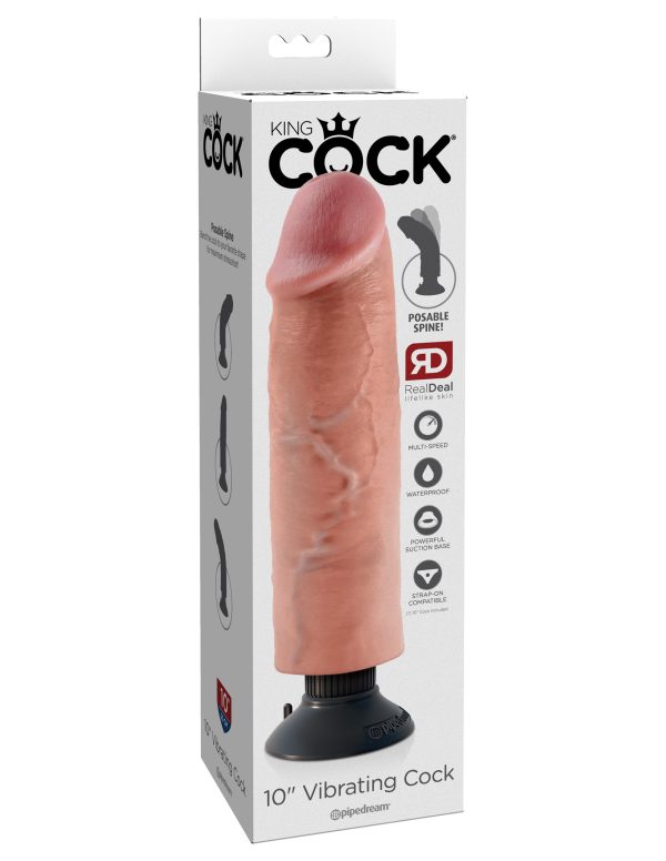 Gode vibrant King Cock 23 x 6cm – Image 2