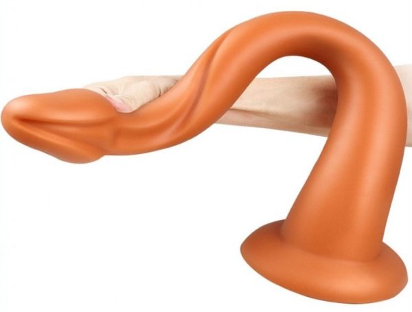 Gode Whale Dildo XXL 55 x 7.5 cm - Pointe 6.3cm – Image 3