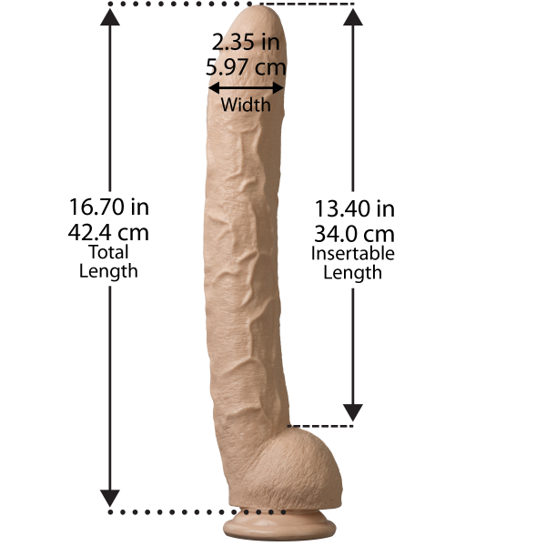 Gode XXL Dick Rambone 34 x 6.4 cm Chair – Image 4
