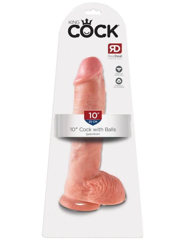 King Cock gode XXL 20 x 5.4 cm Flesh – Image 3
