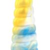 Plug Korn 20 x 6cm Doré-Bleu