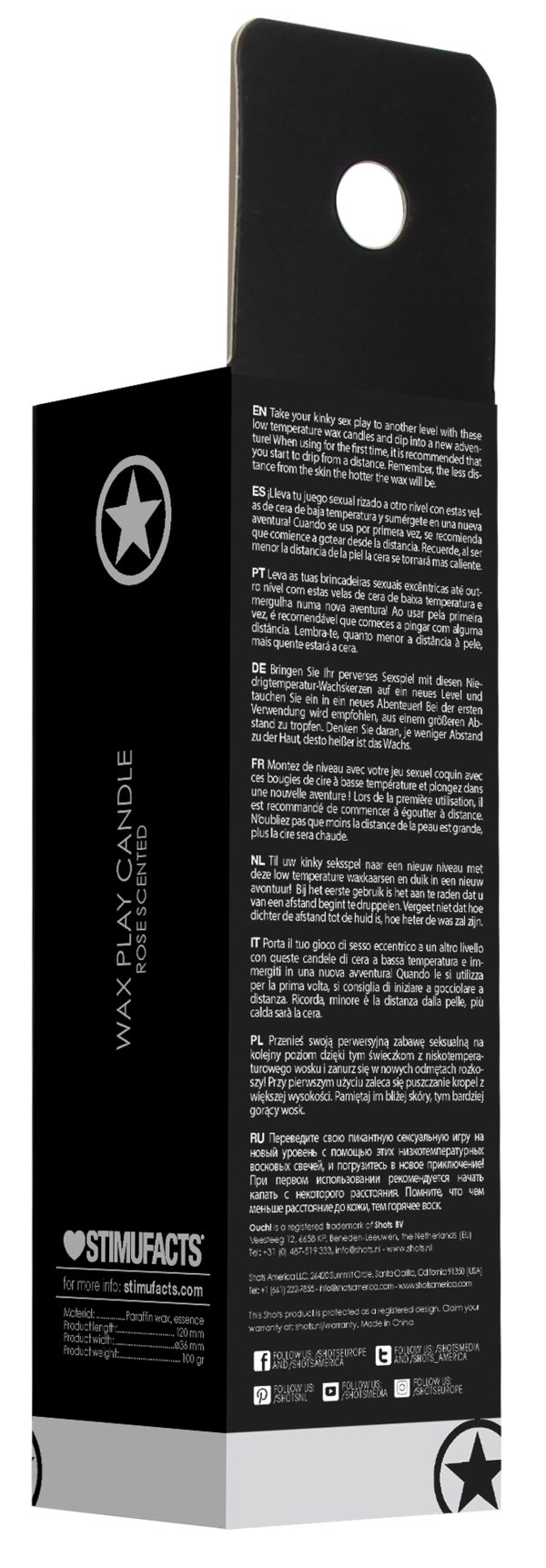 Bougie Sm Wax Parfum Rose – Image 5