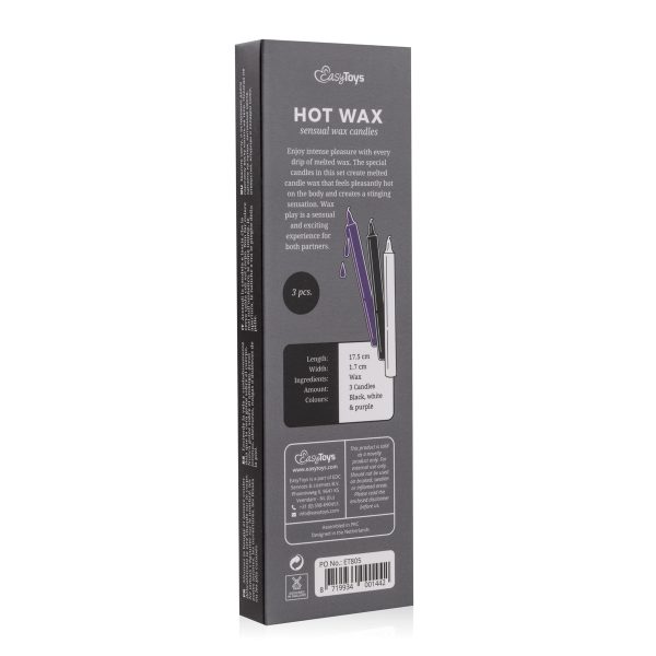 Bougies sensuelles Hot Wax 17cm – Image 4