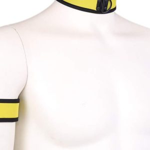 Brassards PUPPY Néoprène Jaune