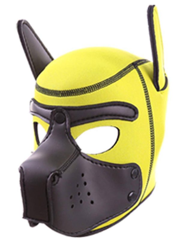 Cagoule PUPPY Néoprène Jaune-Noir – Image 2