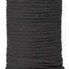 Corde Bondage 7mm x 61 mètres Noir