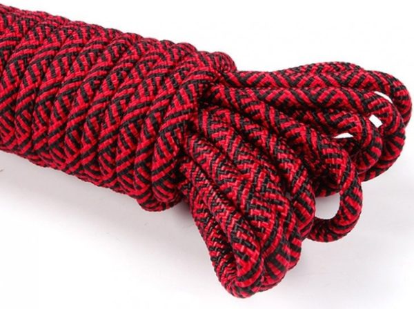 Corde de bondage Scint 10M Rouge – Image 2