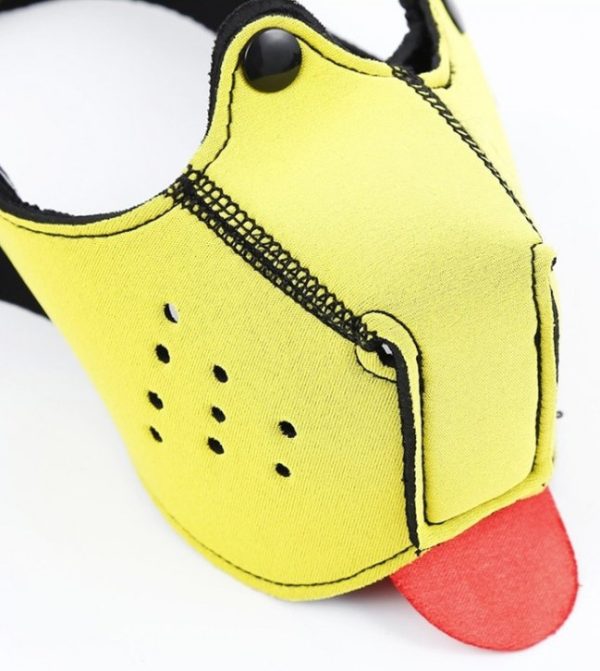 Museau + Langue Néoprène Puppy Jaune – Image 2