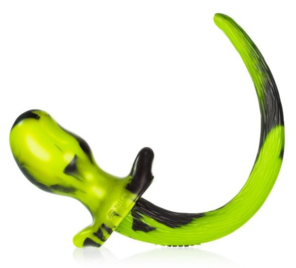 Plug Queue de chien Puppy Swirl 8.5 x 4.4 cm Jaune – Image 4