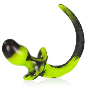 Plug Queue de chien Puppy Swirl 8.5 x 4.4 cm Jaune
