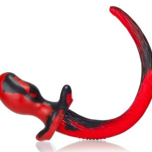 Plug Queue Puppy Tail Bulldog 11.5 x 6 cm Rouge