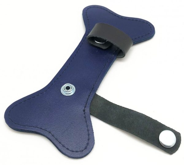 PUPPY OS  EN CUIR BLEU – Image 4