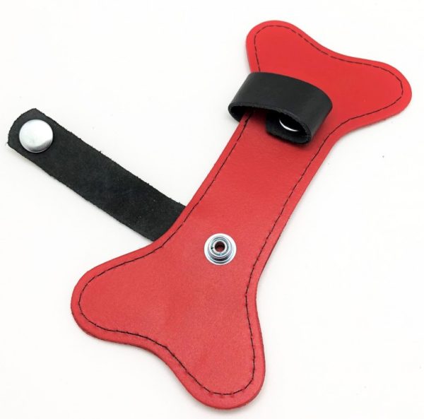 PUPPY OS  EN CUIR ROUGE – Image 4