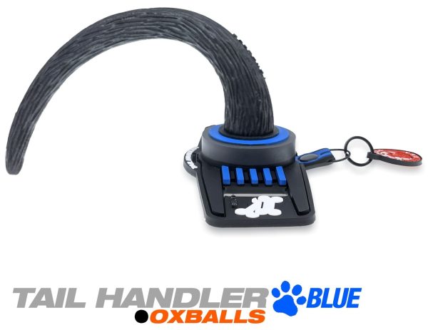 Queue de chien Oxballs Tail Handler Bleue – Image 2