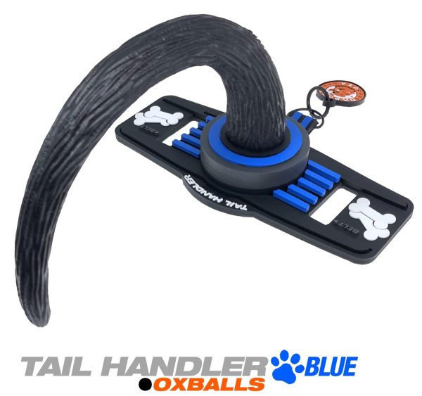Queue de chien Oxballs Tail Handler Bleue – Image 7