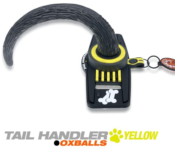 Queue de chien Oxballs Tail Handler Jaune – Image 5