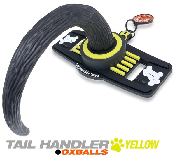 Queue de chien Oxballs Tail Handler Jaune – Image 6