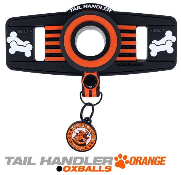 Queue de chien Oxballs Tail Handler Orange – Image 2