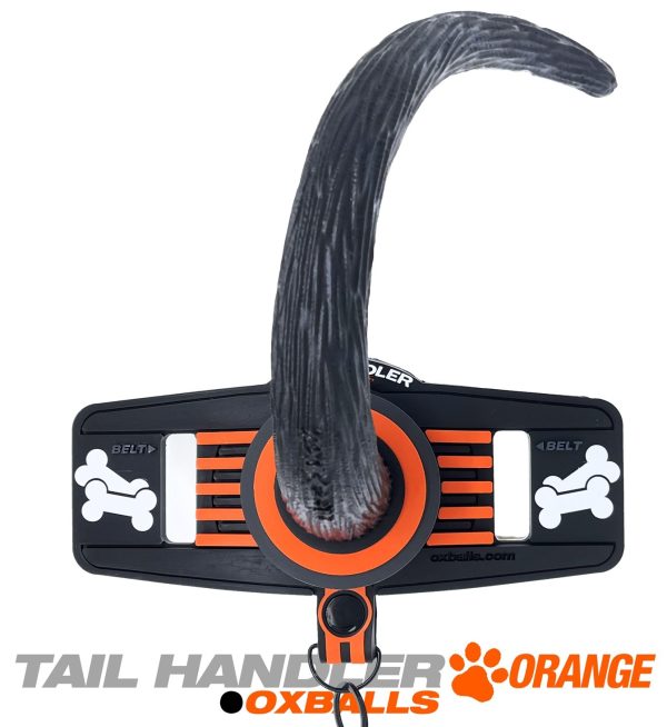 Queue de chien Oxballs Tail Handler Orange – Image 3