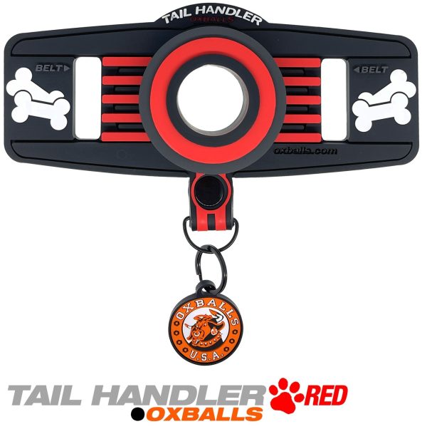 Queue de chien Oxballs Tail Handler Rouge – Image 5