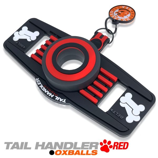 Queue de chien Oxballs Tail Handler Rouge – Image 6