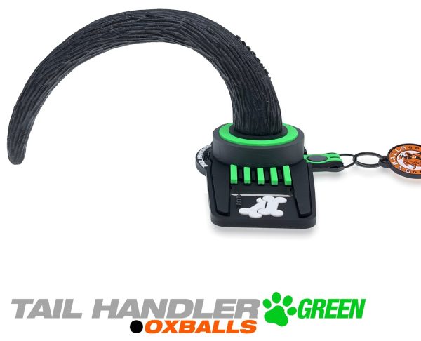 Queue de chien Oxballs Tail Handler Vert – Image 2