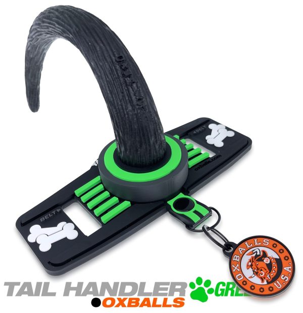 Queue de chien Oxballs Tail Handler Vert – Image 4