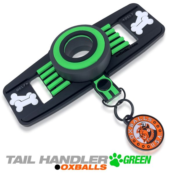 Queue de chien Oxballs Tail Handler Vert – Image 7