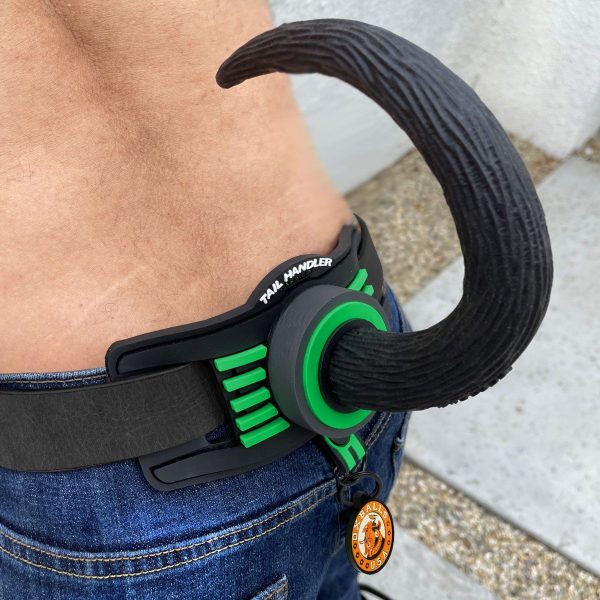 Queue de chien Oxballs Tail Handler Vert – Image 8