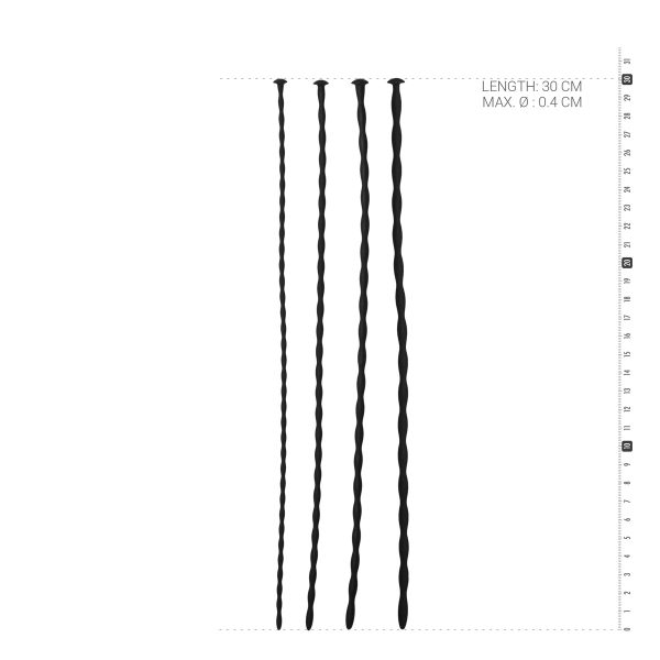 4 Tiges à Urètre pour dilatation 29 x 0.4 cm – Image 3