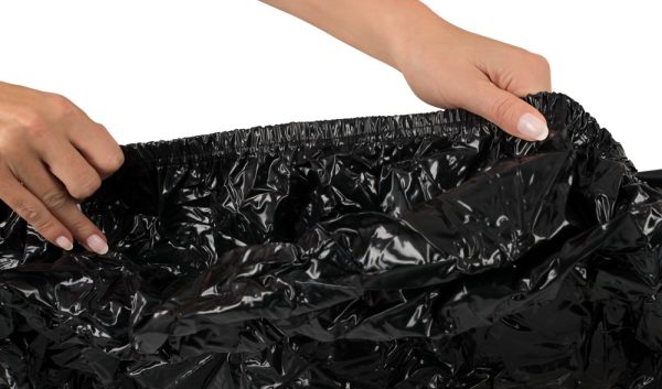 Drap housse en Vinyle Orgy Sheet 220 x 220 cm Noir – Image 4