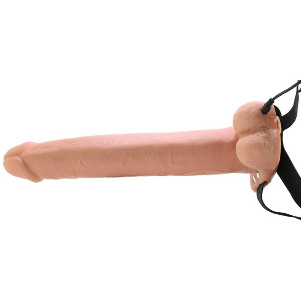 Gode ceinture avec Vibrations Strap-On 26 x 5.5 cm – Image 5