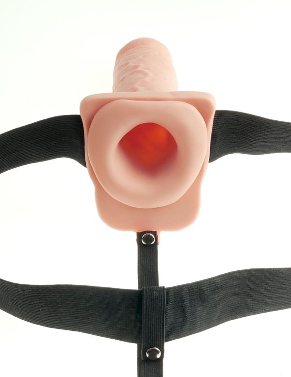 Gode ceinture avec Vibrations Strap-On 26 x 5.5 cm – Image 7