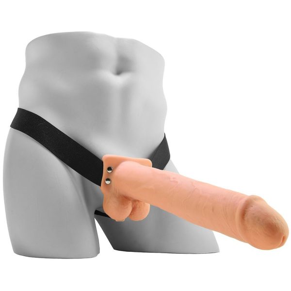 Gode ceinture avec Vibrations Strap-On 26 x 5.5 cm