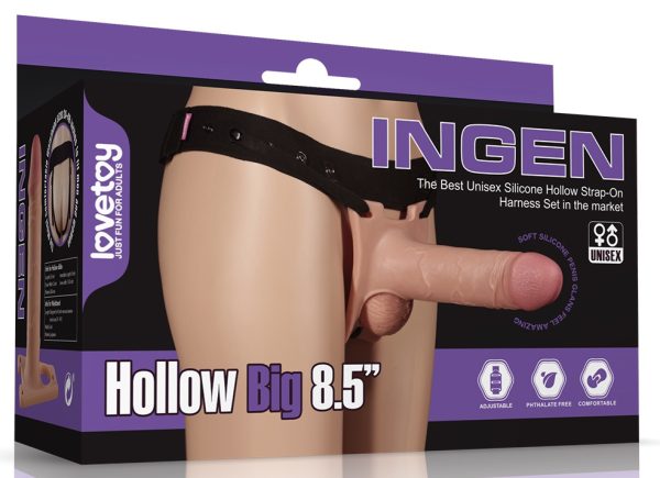 Gode ceinture Hollow Big 20.3 x 5cm – Image 2