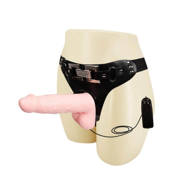 Gode ceinture vibrant Ultra Harness 15 x 3.5 cm – Image 3