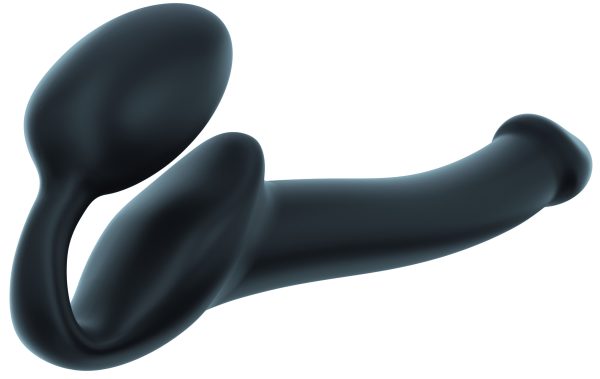 Gode + plug Strap-On-Me Beandable S 15 x 3.5 cm Noir – Image 3
