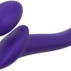 Gode + Plug STRAP-ON-ME Bendable S 15 x 3.5 cm Violet – Image 3