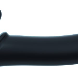 Gode + Plug STRAP-ON-ME Bendable XL 16 x 4.5 cm Noir