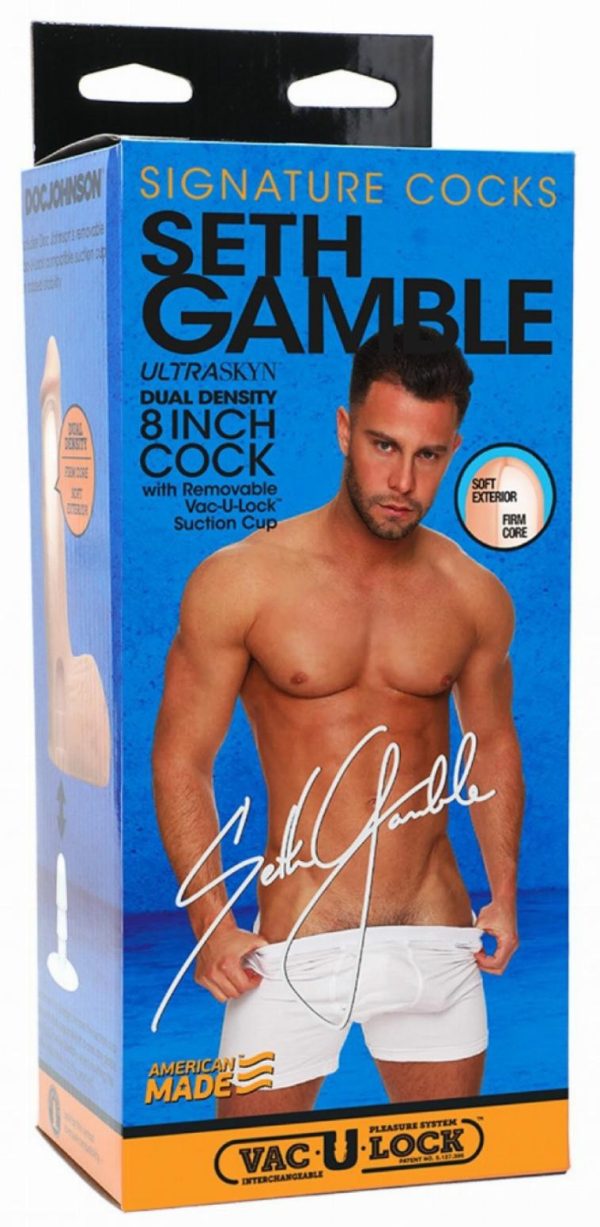 Gode réaliste Acteur Seth Gamble 15 x 4cm – Image 4