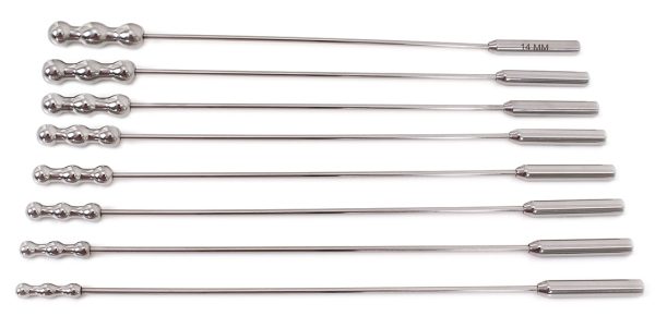 Lot de 8 tiges d'urètre Dilator Beads 28cm - Diamètre de 7 à 14mm – Image 3