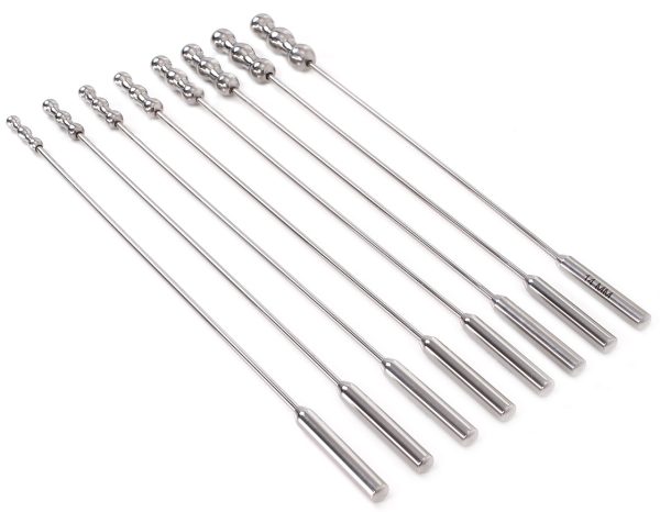 Lot de 8 tiges d'urètre Dilator Beads 28cm - Diamètre de 7 à 14mm – Image 4