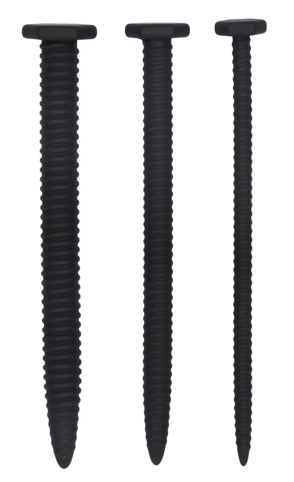 Pack de 3 tiges pour urètre Screw 14.5cm - Diamètres de 9 à 16mm
